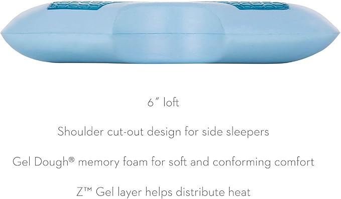 Z Shoulder Cutout Pillow Queen by Malouf